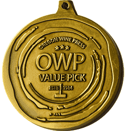 Oregon Wine Press Value Pick medal